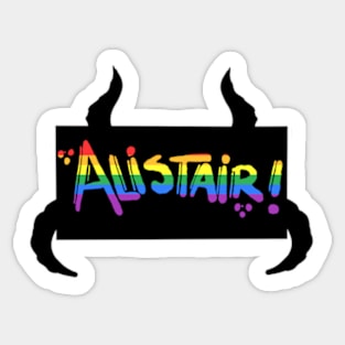 Alistair Gay Pride Sticker